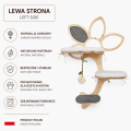 Drapak ścienny dla kota STOKROTKA TRIO   - strona lewa