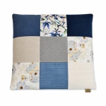Mata dla dużego kota PATCHWORK LAZUR 70x60 cm - miękkie posłanie premium 