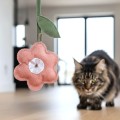 KWIAT PUDROWY KORAL| Wisząca zabawka dla kota i dekoracja do produktów PRASKA