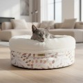Legowisko dla kota PUFFY 2w1 | przytulne, puszyste