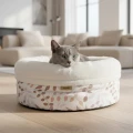 Legowisko dla kota PUFFY 2w1 | przytulne, puszyste