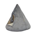 Budka dla kota RATTLE CAT CAP | domek z zabawką