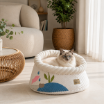 Legowisko dla kota HIDE'IN GOODY AQUA, eleganckie posłanie | dostępne warianty