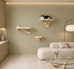 Cat scratching post for the wall | cat shelf set | SET OF 6 | available variants