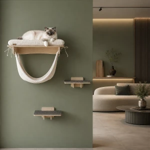 Półki na ścianę dla kota SHELF CLASSIC ZESTAW M | drapak ścienny dla kota | dostępne warianty