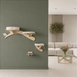 Cat scratching post for the wall | cat shelf set | SET 4 | available variants