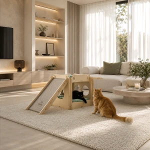 Drapak dla kota HOME - domek i plac zabaw dla kota | dostępne warianty