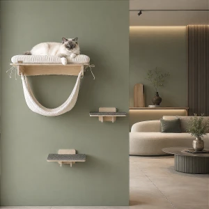 Półki na ścianę dla kota SHELF CLASSIC ZESTAW M | drapak ścienny dla kota | dostępne warianty