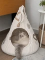 Budka dla kota CAT CAB LOVE NATURAL | domek dla kota