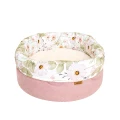 Legowisko dla kota BLOOM 2w1 - okrągłe z miękkim rantem