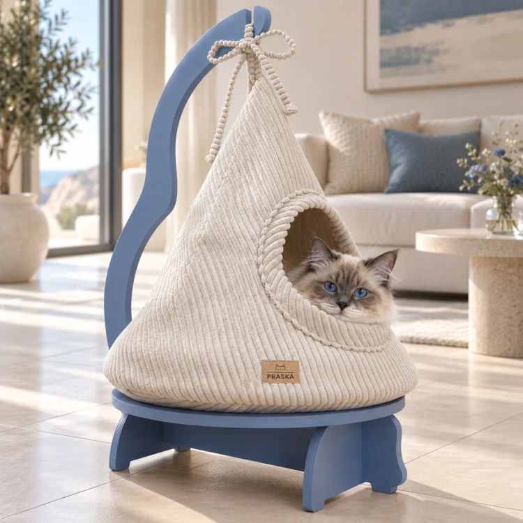 Budka dla kota CAT CAB SWING | domek dla kota | miękka, wisząca