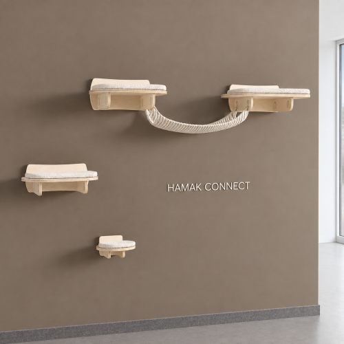 Hamak CONNECT 70×38 cm | element łączący półki ścienne