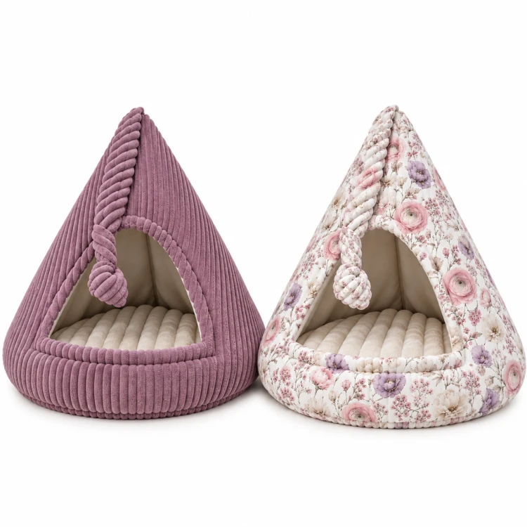 Budka dla kota RATTLE CAT CAP | domek z zabawką | stabilna