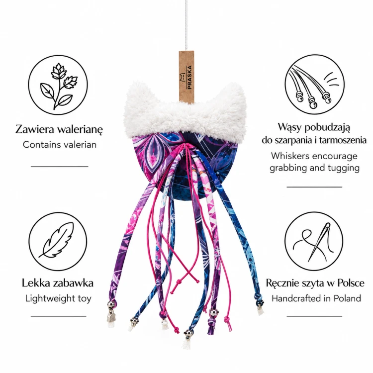 KOTEK – zabawka sensoryczna dla kota