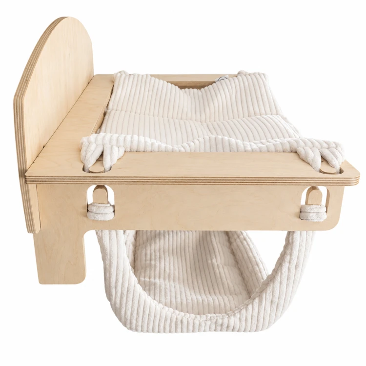 Półka na ścianę ShelfSoft dla kota | 75×35 cm