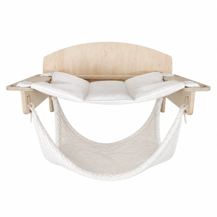 Półka na ścianę ShelfSoft dla kota | 75×35 cm