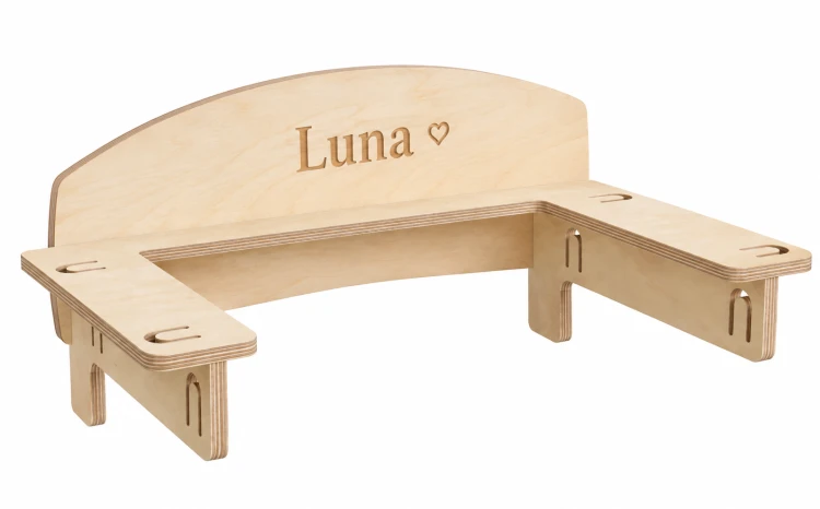 Półka na ścianę ShelfSoft dla kota | 75×35 cm