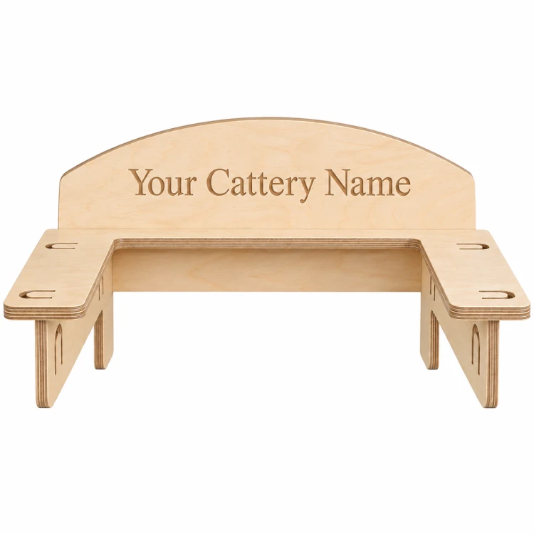 Półka na ścianę ShelfSoft dla kota | 75×35 cm