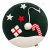 MATA CHRISTMAS Ø 60 cm | świąteczne legowisko dla kota z zabawką