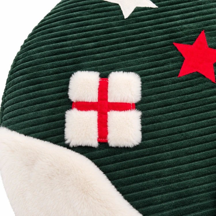 MATA CHRISTMAS Ø 60 cm | świąteczne legowisko dla kota z zabawką