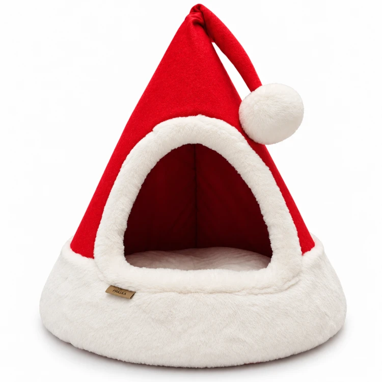 CAT CAB SANTA CLAUS – świąteczna budka dla kota | Ø 50 cm