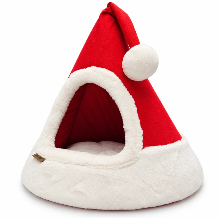 CAT CAB SANTA CLAUS – świąteczna budka dla kota | Ø 50 cm