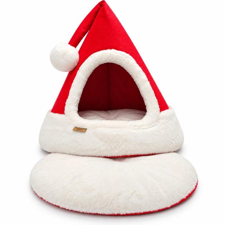 CAT CAB SANTA CLAUS – świąteczna budka dla kota | Ø 50 cm