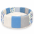 Legowisko dla kota PATCHWORK AQUA | stabilne, eleganckie gniazdko