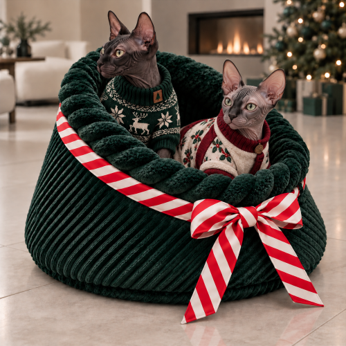 HIDE'IN GOODY CHRISTMAS | Świąteczne legowisko dla kota
