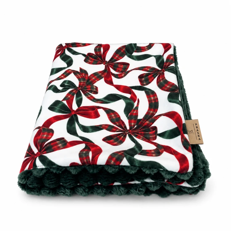 Kocyk świąteczny dla kota i psa 50x60 | COZY CHRISTMAS PRASKA
