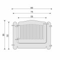 Panel bramka kojca dla kociąt | wys. 55 cm | moduł