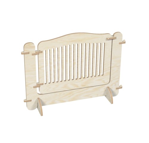 Panel bramka kojca dla kociąt | wys. 55 cm | moduł