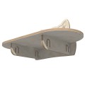OVALLSLEEP CAT półka na ścianę dla kota (75x35,wybierz tkaninę) 5