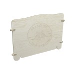 Panel kojca dla kociąt z logo hodowli | wys. 55 cm | moduł 