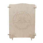 Kitten playpen panel with the breeding farm logo | height 75 cm | module