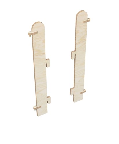 Łączniki modułowe do kojca i porodówki PRASKA | wys. 75 cm