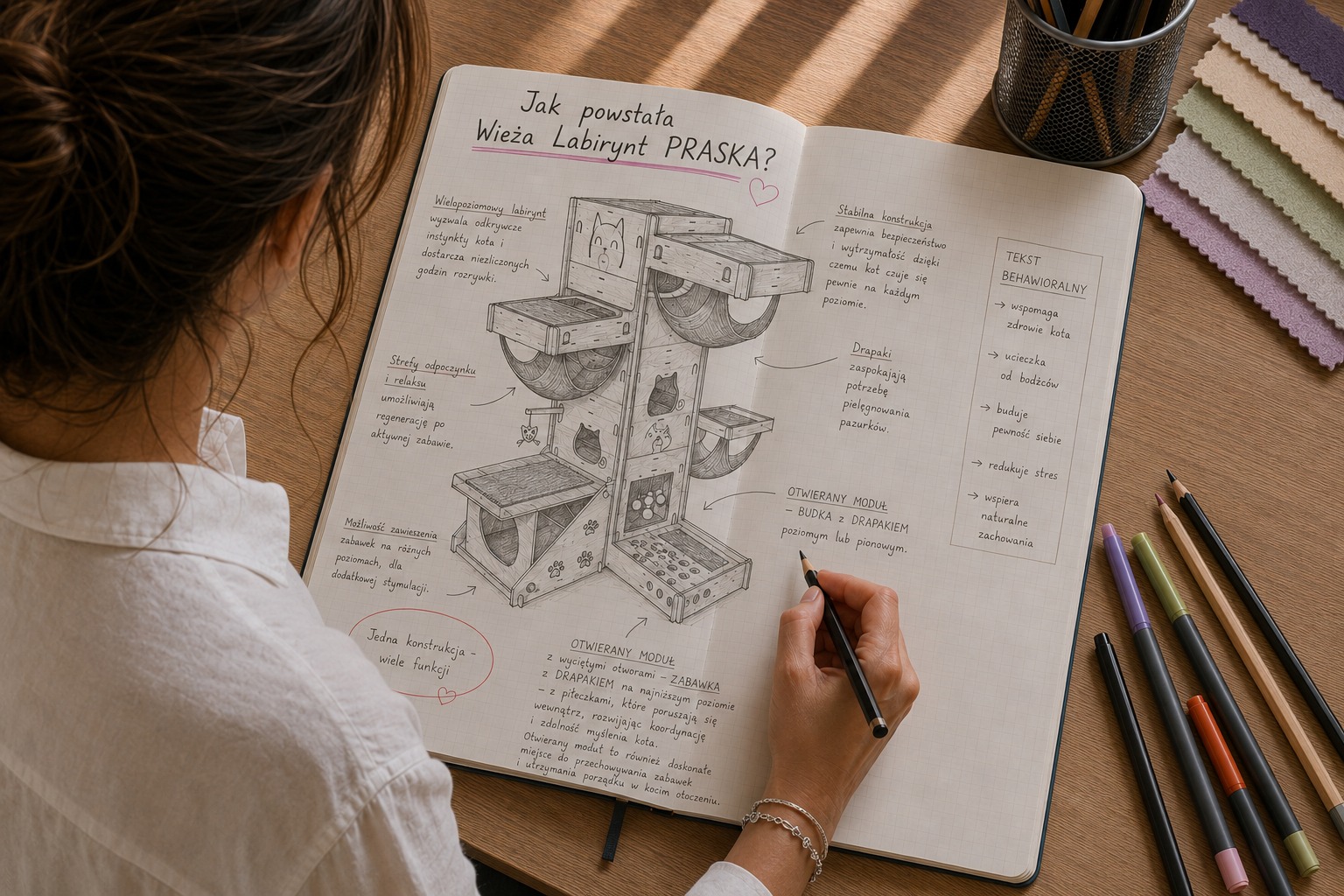 Jak powstała Wieża Labirynt PRASKA? Historia projektu od obserwacji do produktu